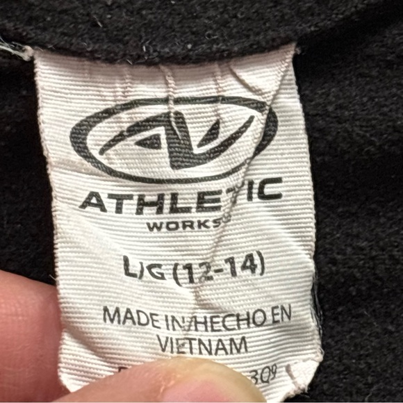 Athletic Works Black Long Sleeve Women’s Top L - Picture 6 of 7